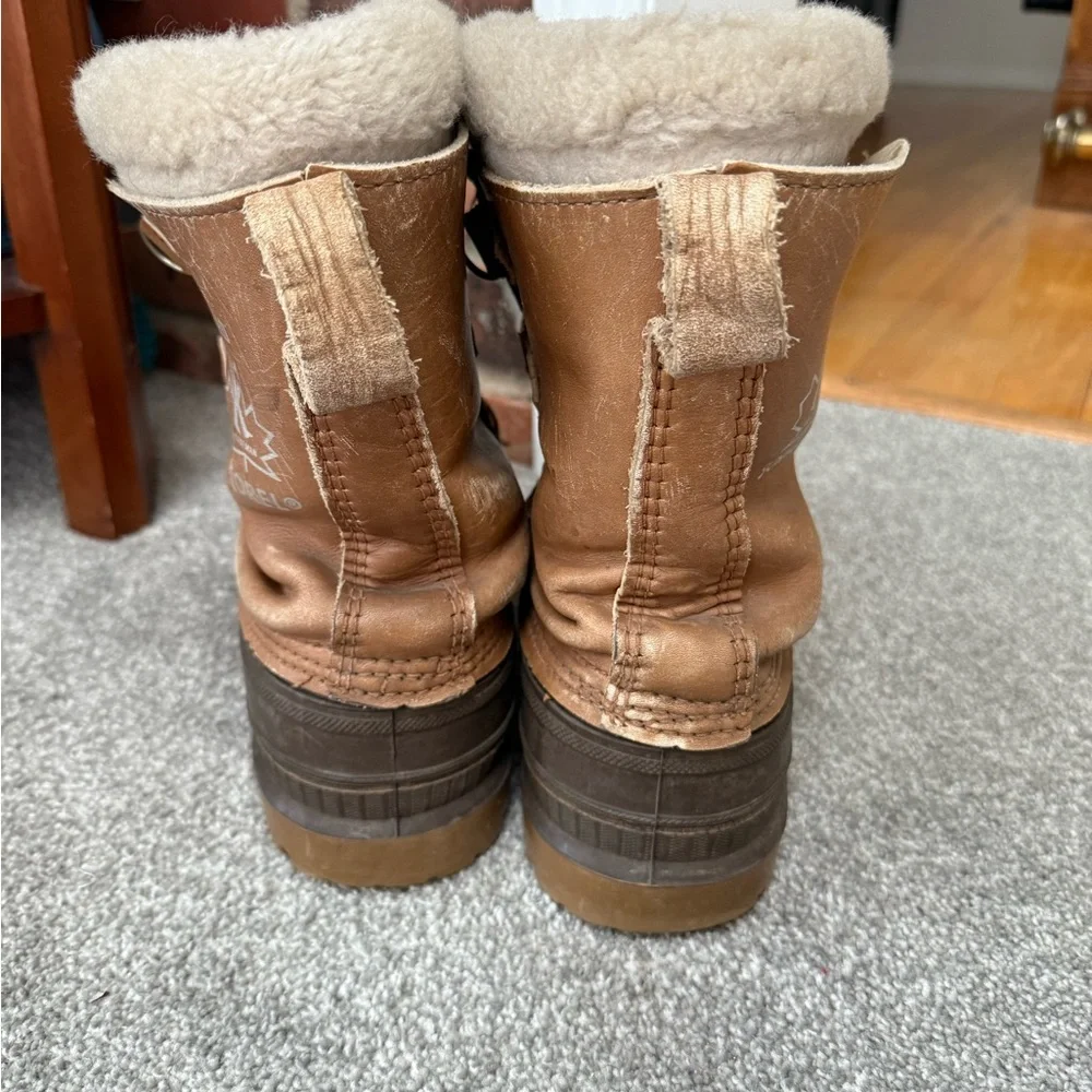 Buffalo David Bitton‎ Two-Tone Brown Winter Lace-Up Boots